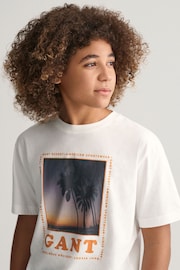 GANT White Resort Boys T-Shirt - Image 2 of 5