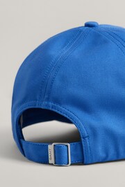 GANT Blue Boys Shield Cotton Twill Cap - Image 4 of 4