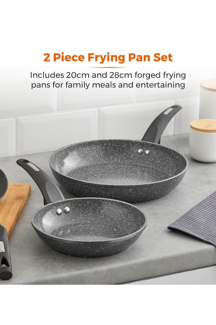 Tower Grey Frying Pan Set - Image 1 of 5