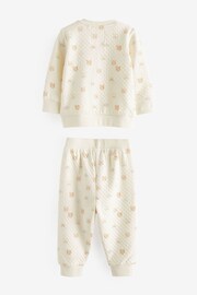Cream Teddy Bear Quilted Pyjamas (9mths-6yrs) - Image 6 of 7