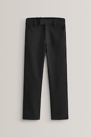 Black Slim Waist School Formal Slim Leg Trousers (3-17yrs) - Image 1 of 6