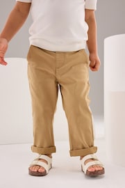Ochre Yellow Stretch Chinos Trousers (3mths-7yrs) - Image 1 of 8