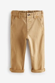 Ochre Yellow Stretch Chinos Trousers (3mths-7yrs) - Image 6 of 8