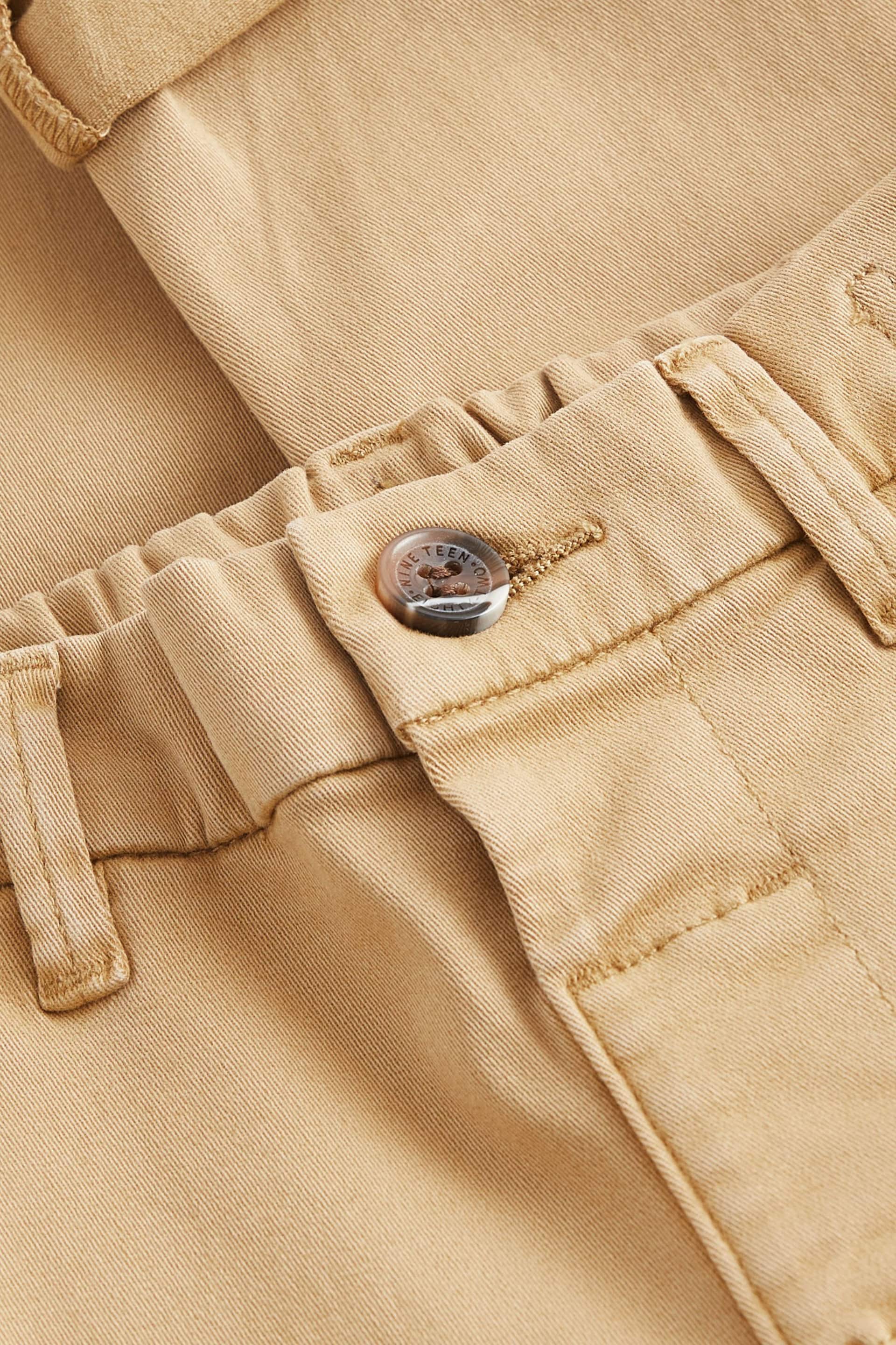 Ochre Yellow Stretch Chinos Trousers (3mths-7yrs) - Image 8 of 8