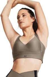 Under Armour Brown Infinity Low Support Strappy Bra - Image 1 of 3