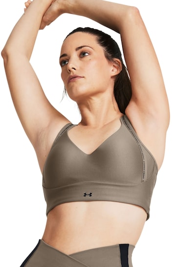 Under Armour Brown Infinity Low Support Strappy Bra
