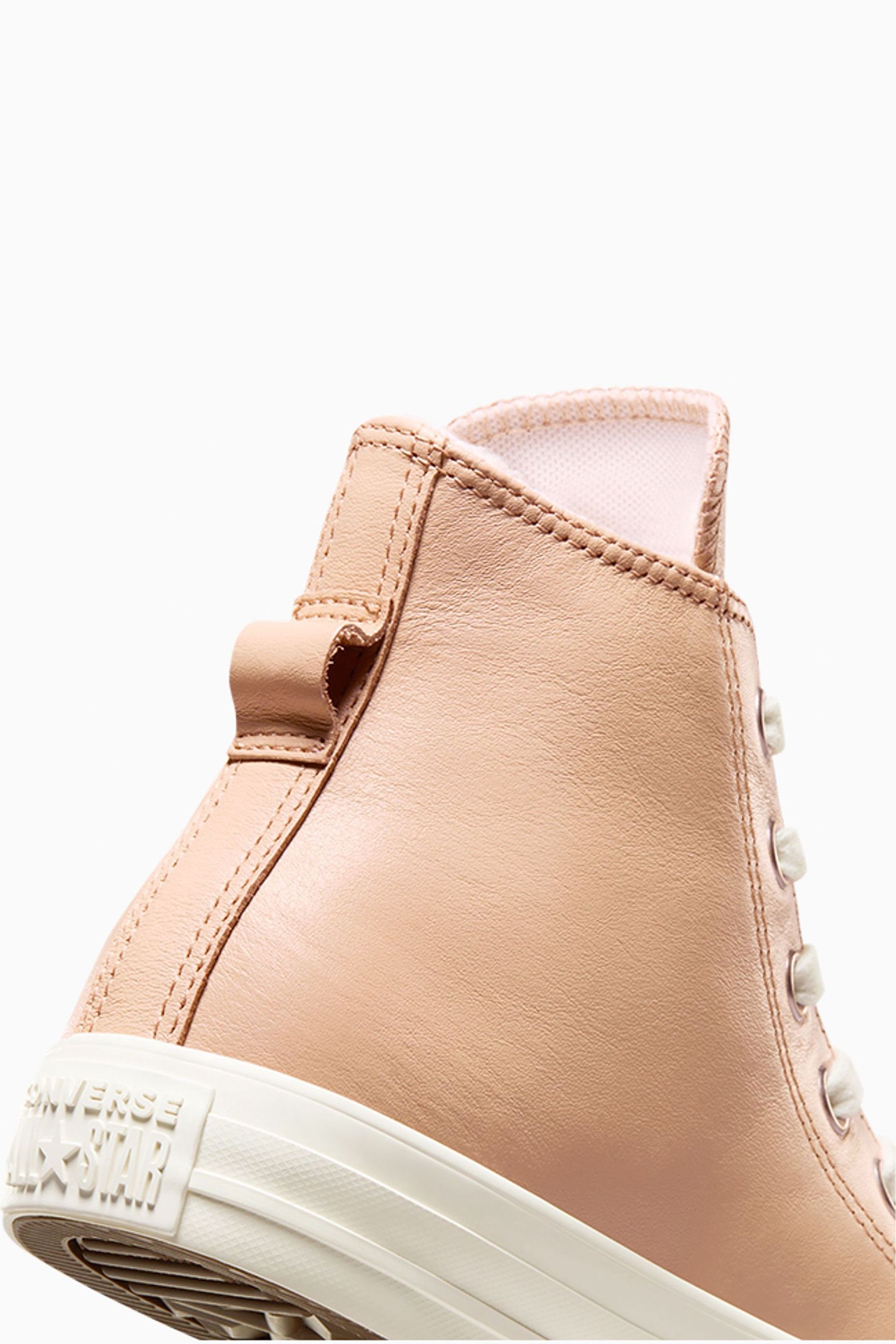 Converse chuck taylor all star faux fur lined leather trainers new arrivals