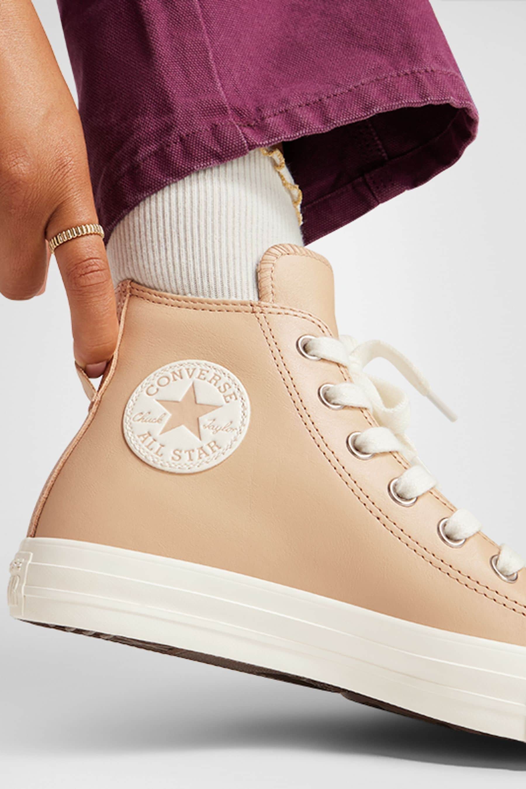 Fur lined converse hotsell