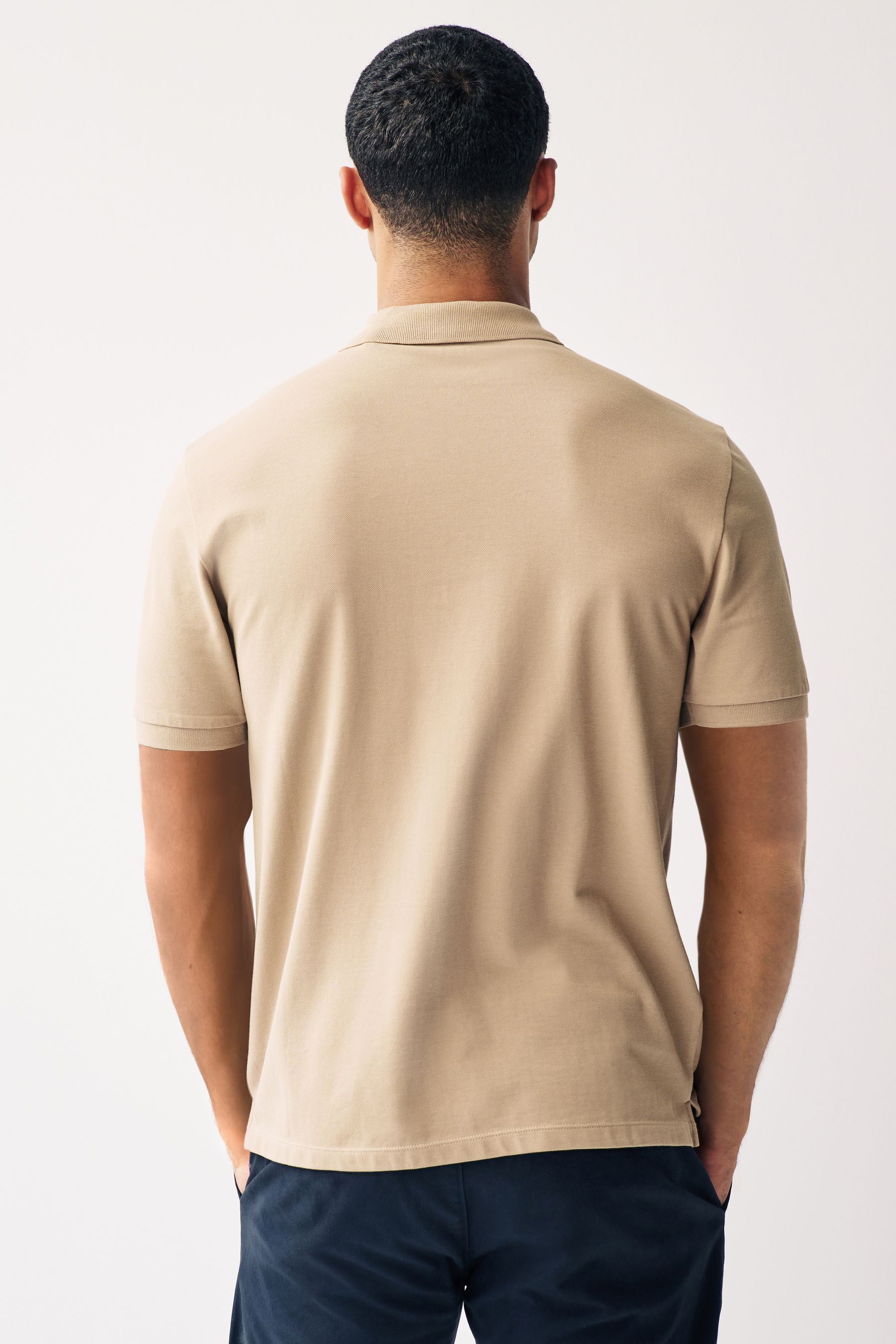 Next slim fit polo shirts clearance