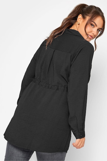Yours Curve Black Utility Tunic