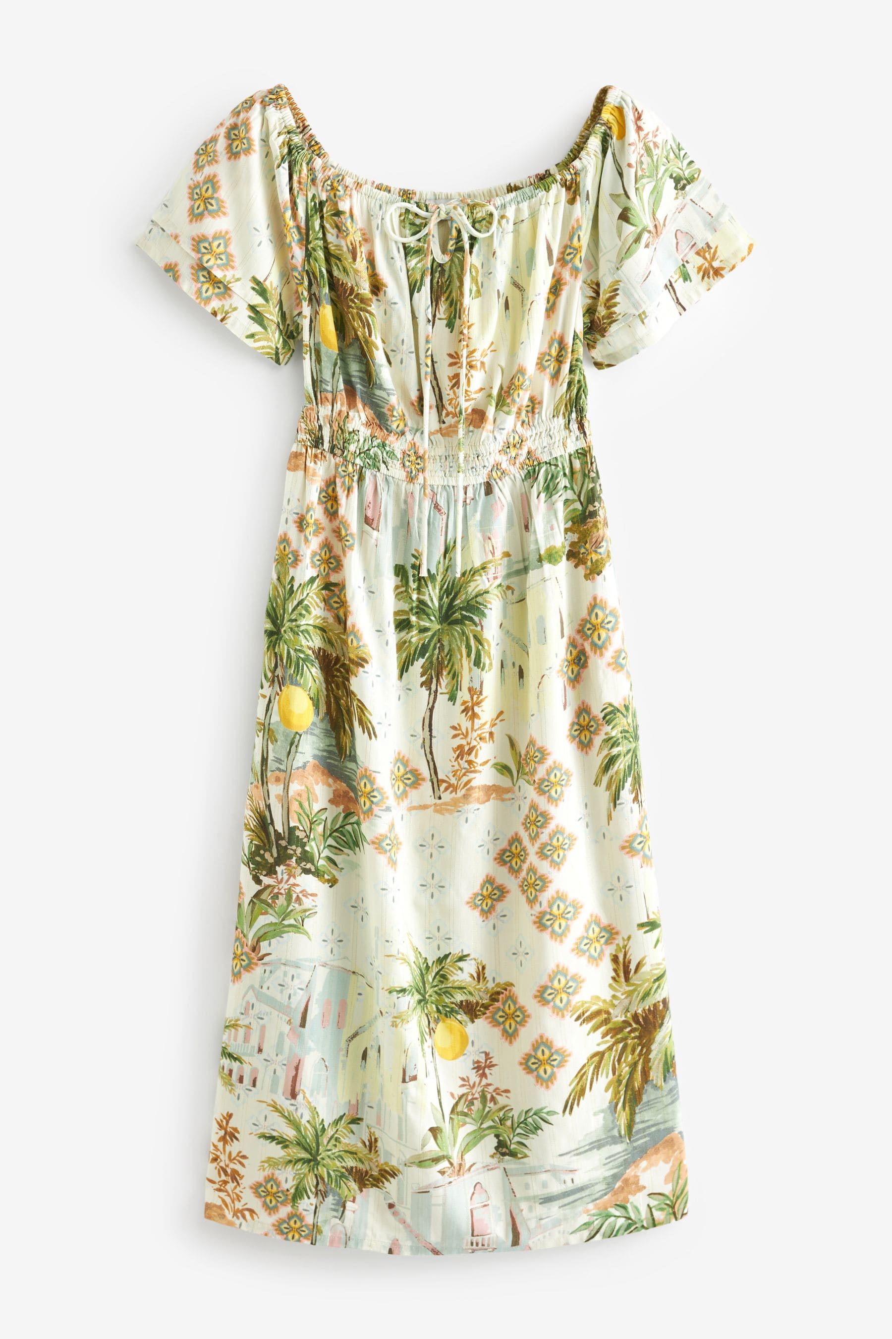 Next palm print dress on sale