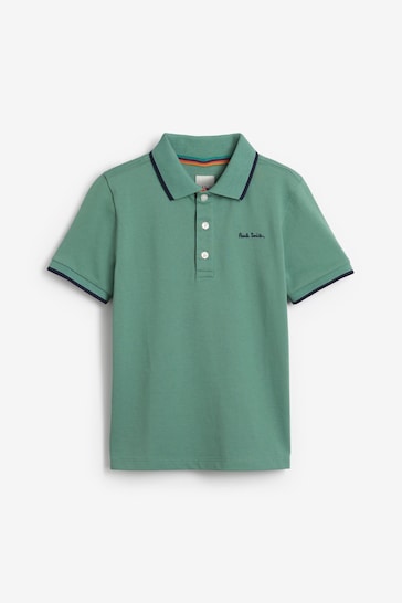 Paul Smith Junior Boys Short Sleeve Signature Polo Shirt