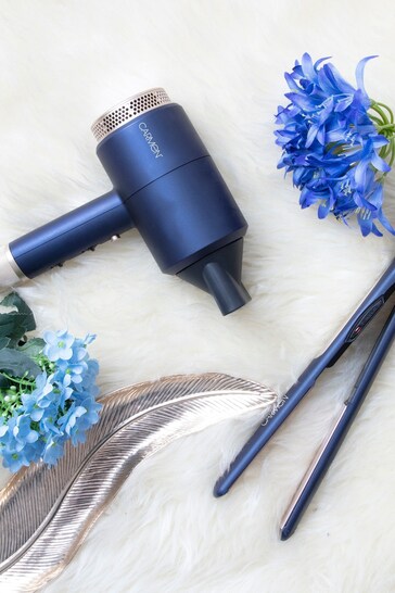 Carmen Blue Gift Hair Dryer & Straightener Set
