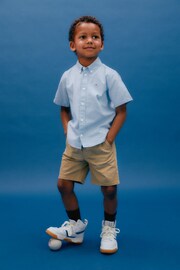 GANT Boys Oxford Short Sleeve White Shirt - Image 1 of 5