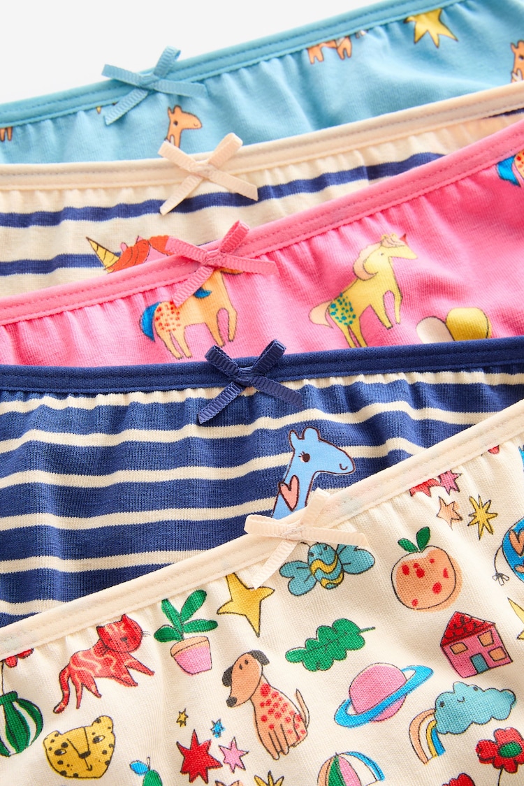 Pink/Blue Days Of The Week Briefs 7 Pack (1.5-12yrs) - Image 10 of 10