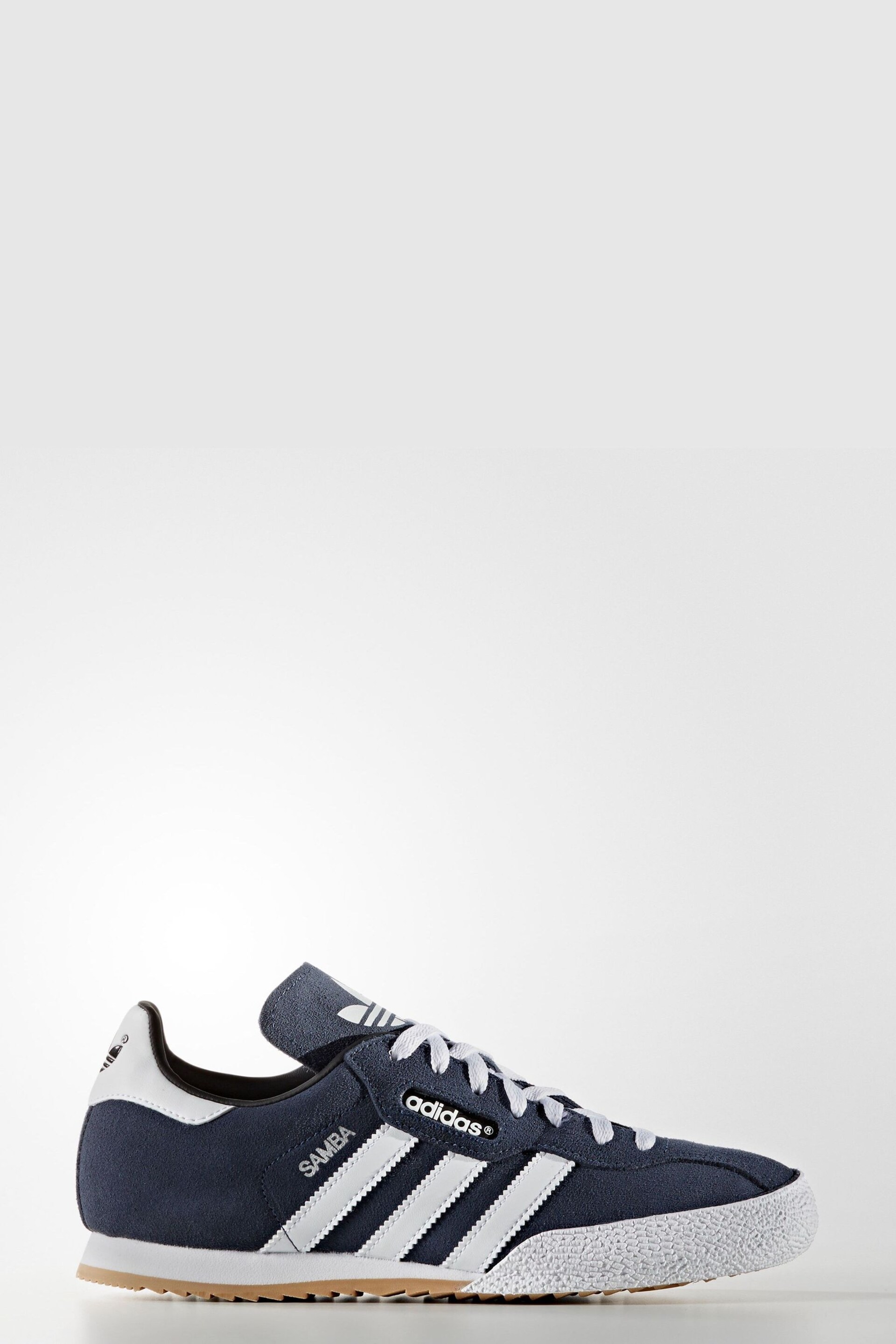 adidas Originals Samba Suede Navy/White Trainers - Image 1 of 9