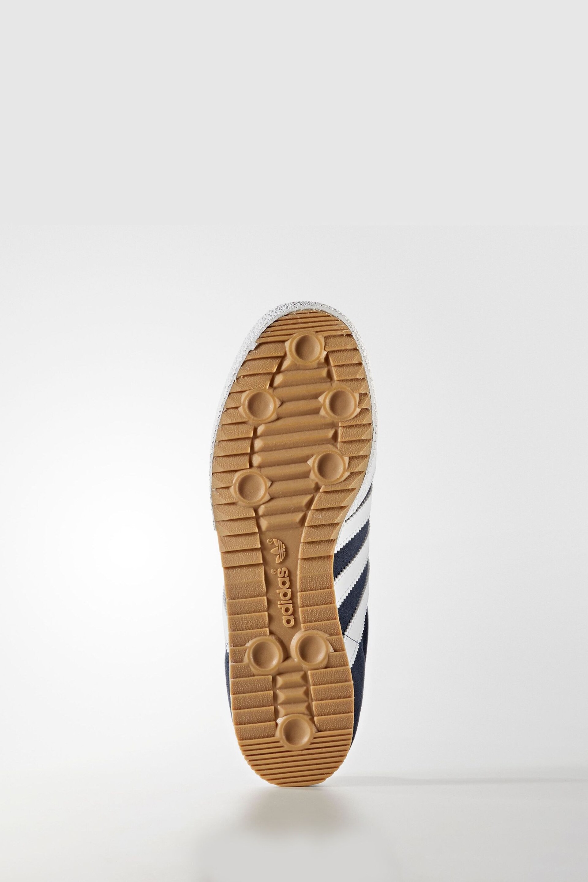 adidas Originals Samba Suede Navy/White Trainers - Image 3 of 9