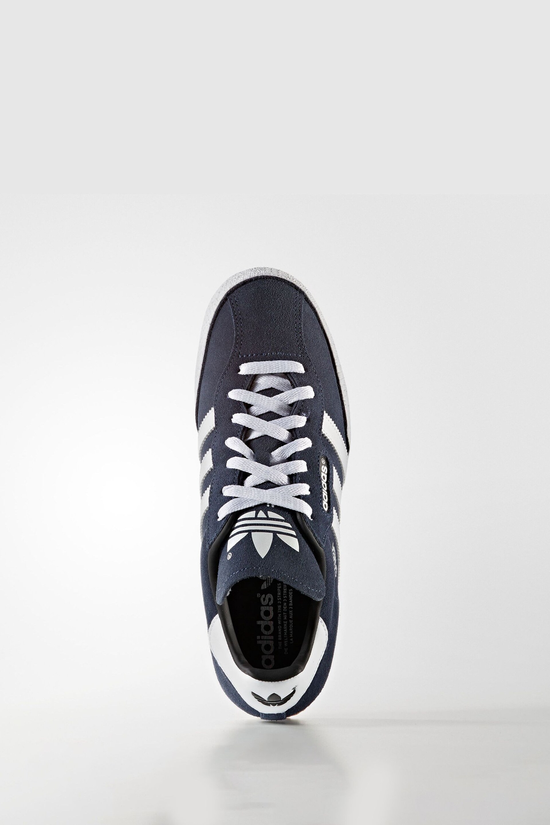 adidas Originals Samba Suede Navy/White Trainers - Image 4 of 9