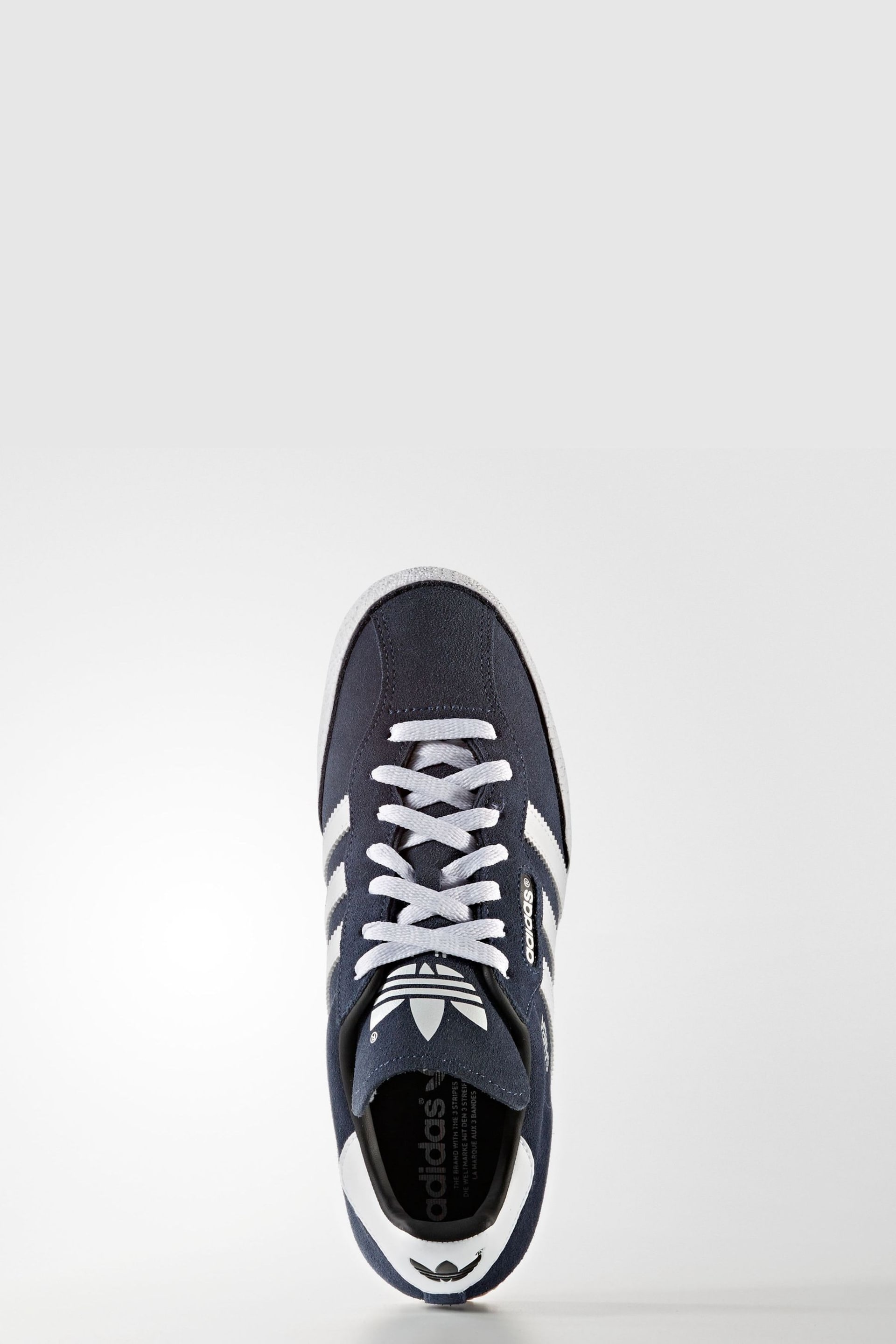 adidas Originals Samba Suede Navy/White Trainers - Image 5 of 9