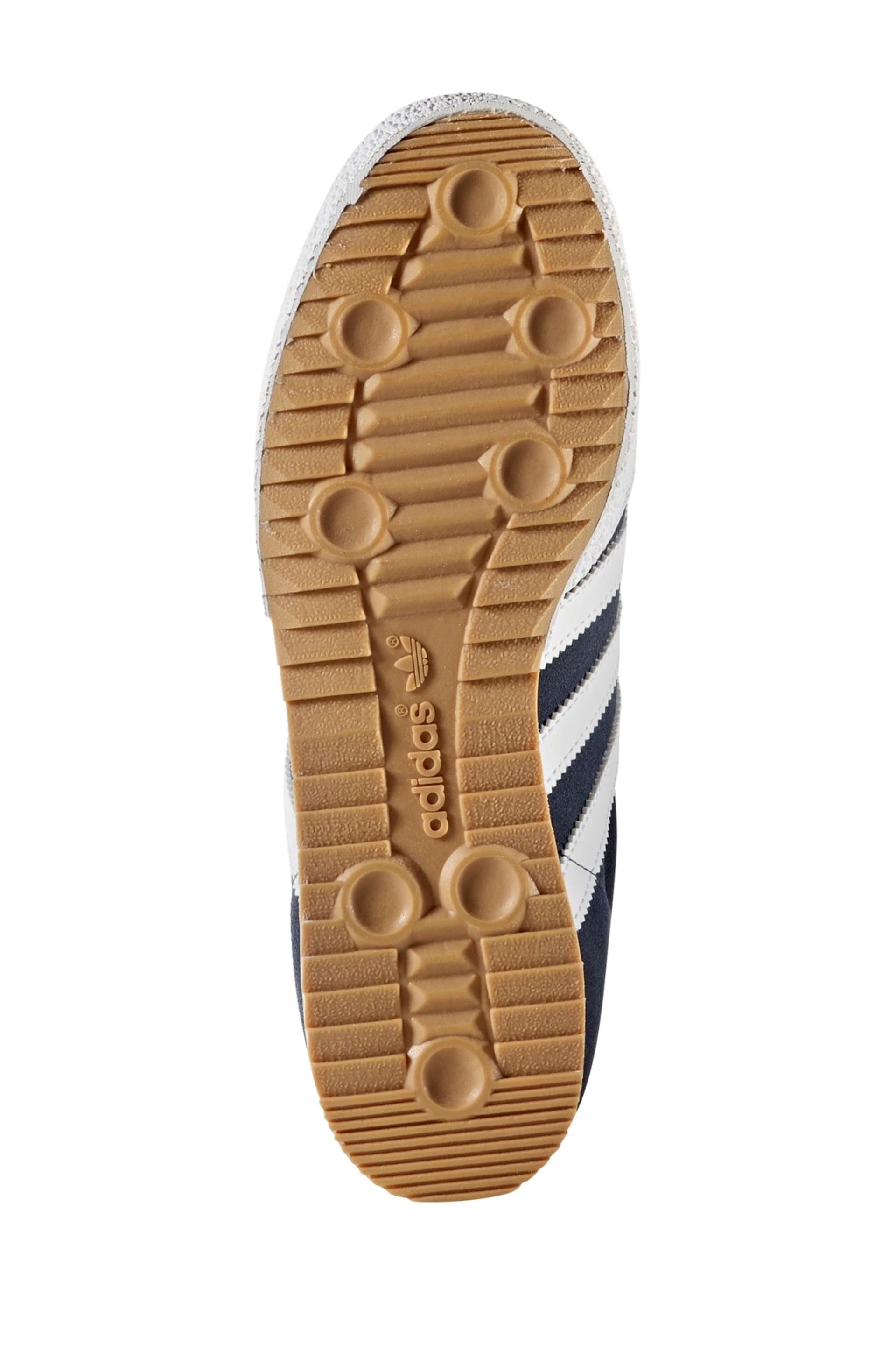 adidas Originals Samba Suede Navy/White Trainers - Image 9 of 9