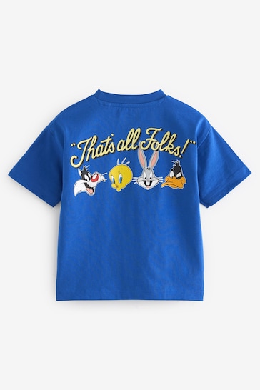 Cobalt Blue Looney Tunes Short Sleeve T-Shirt (3mths-8yrs)