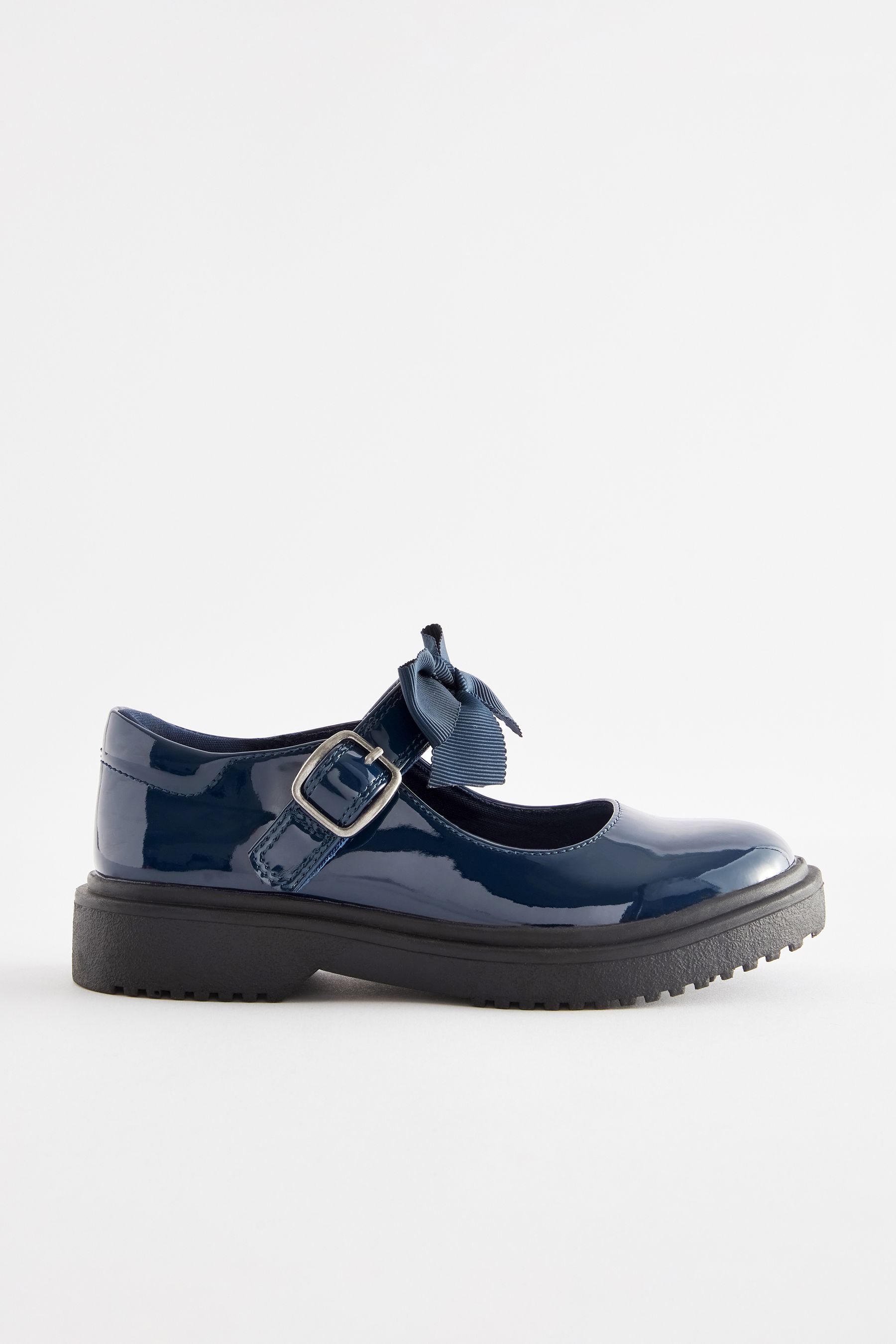 Next girls navy shoes top