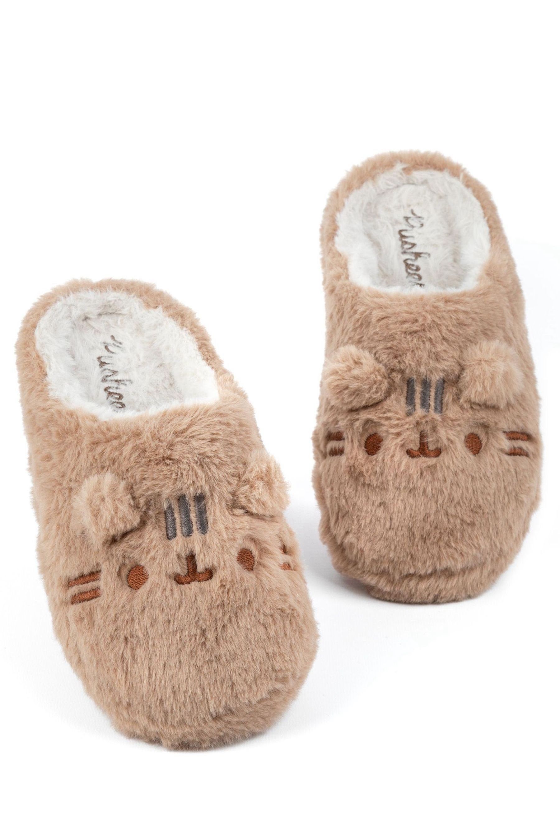 Vanilla Underground Brown Pusheen Womens Character Slippers