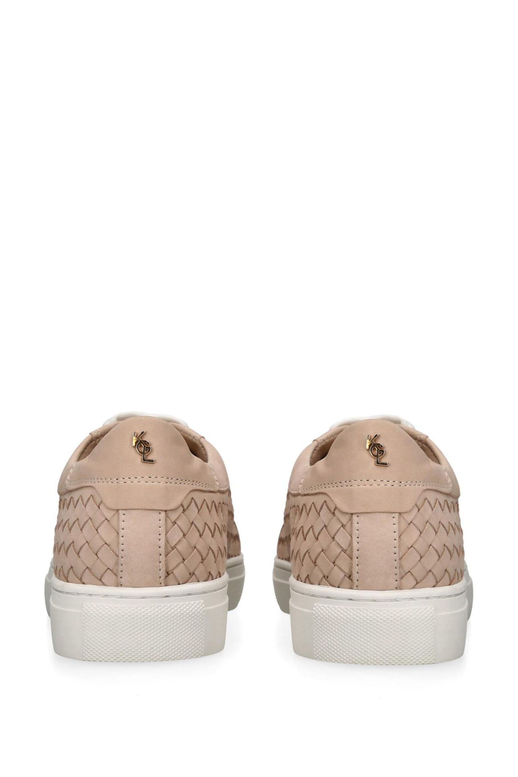 Kurt Geiger London Pink Kgl Dulwich Weave Trainers