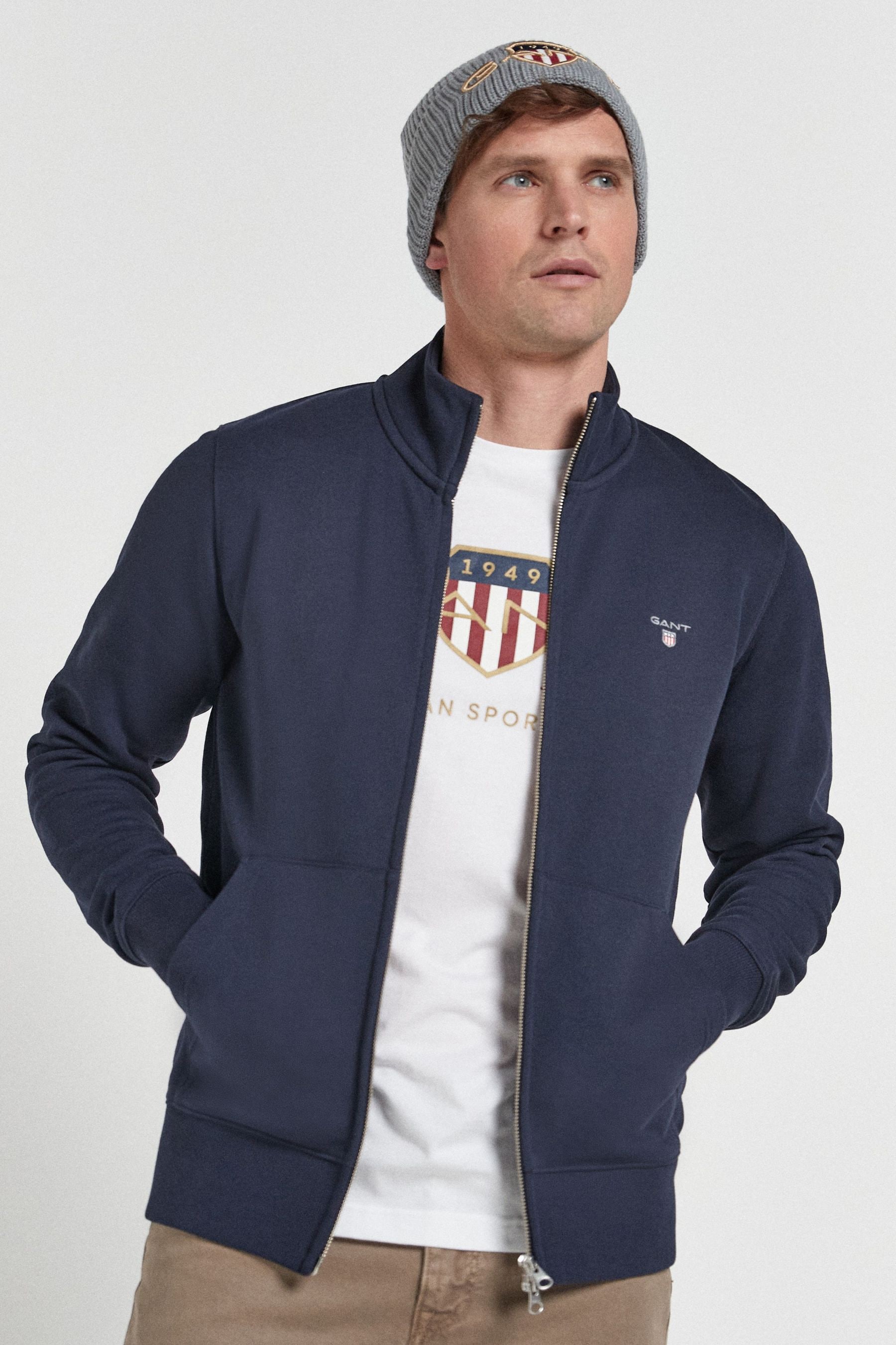 Gant full zip discount