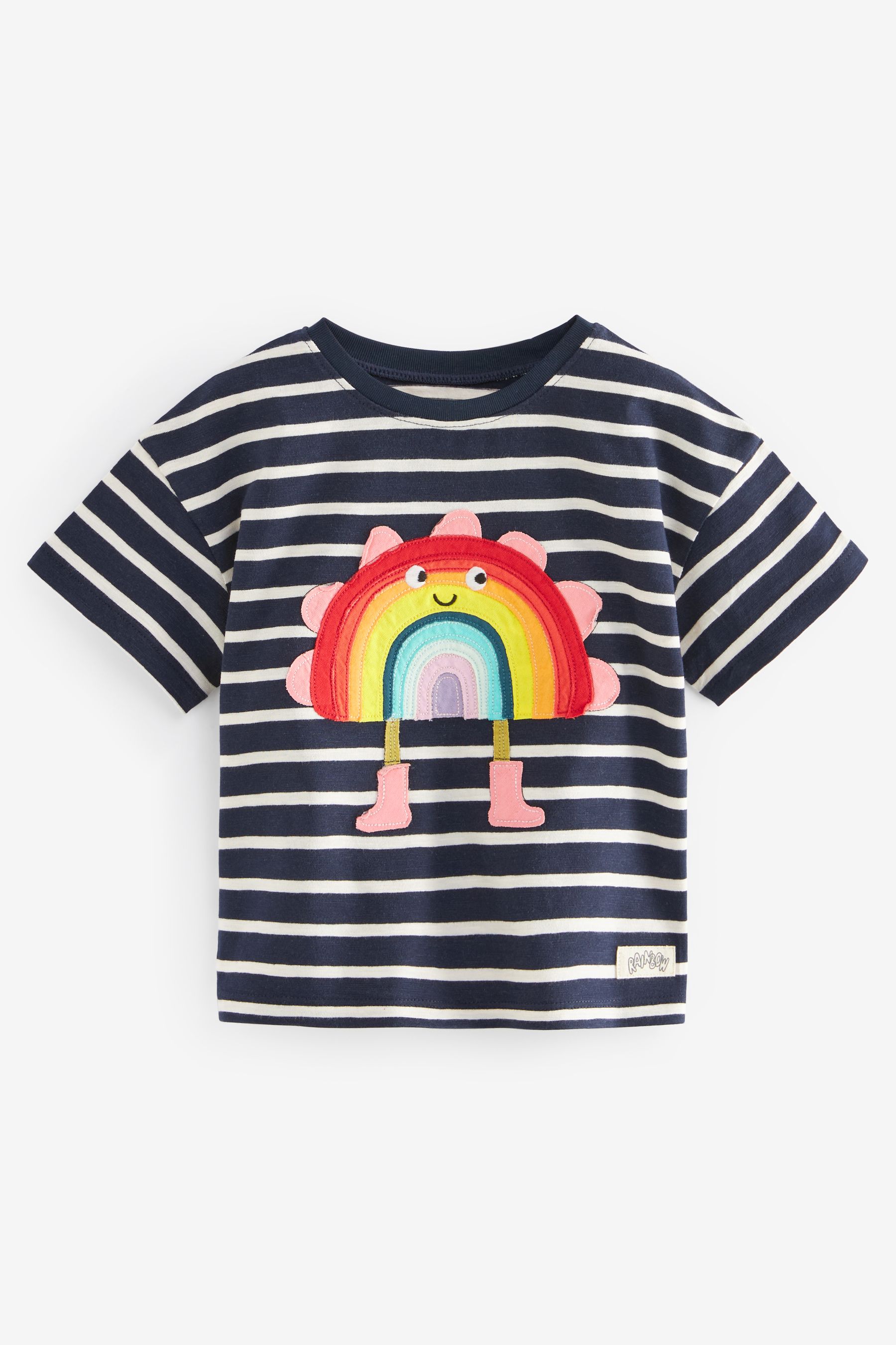 Buy Rainbow Short Sleeve 100 Cotton T Shirts 4 Pack 3mths 7yrs from the Next UK online shop