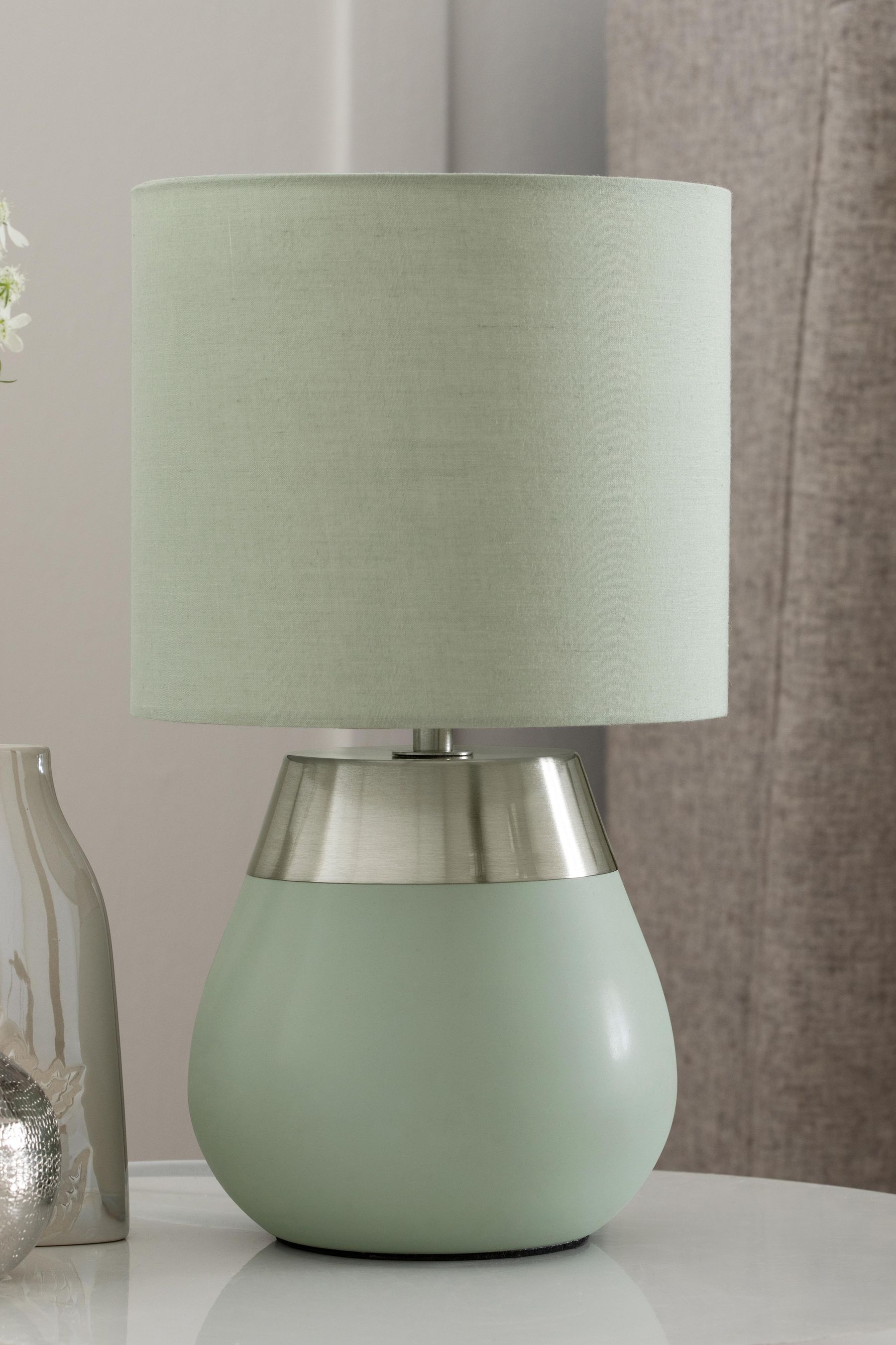 Mint green best sale bedside lamp