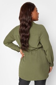 Yours Curve Green Utility Tunic - Image 2 of 4