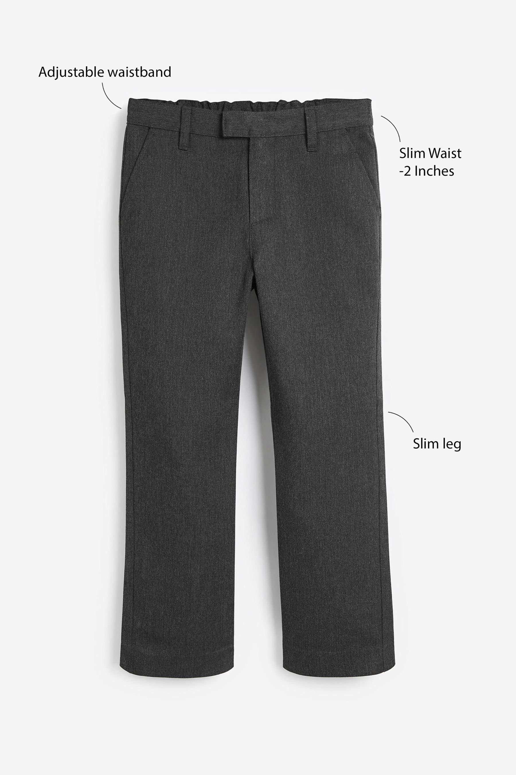 Slim fit sale school shorts