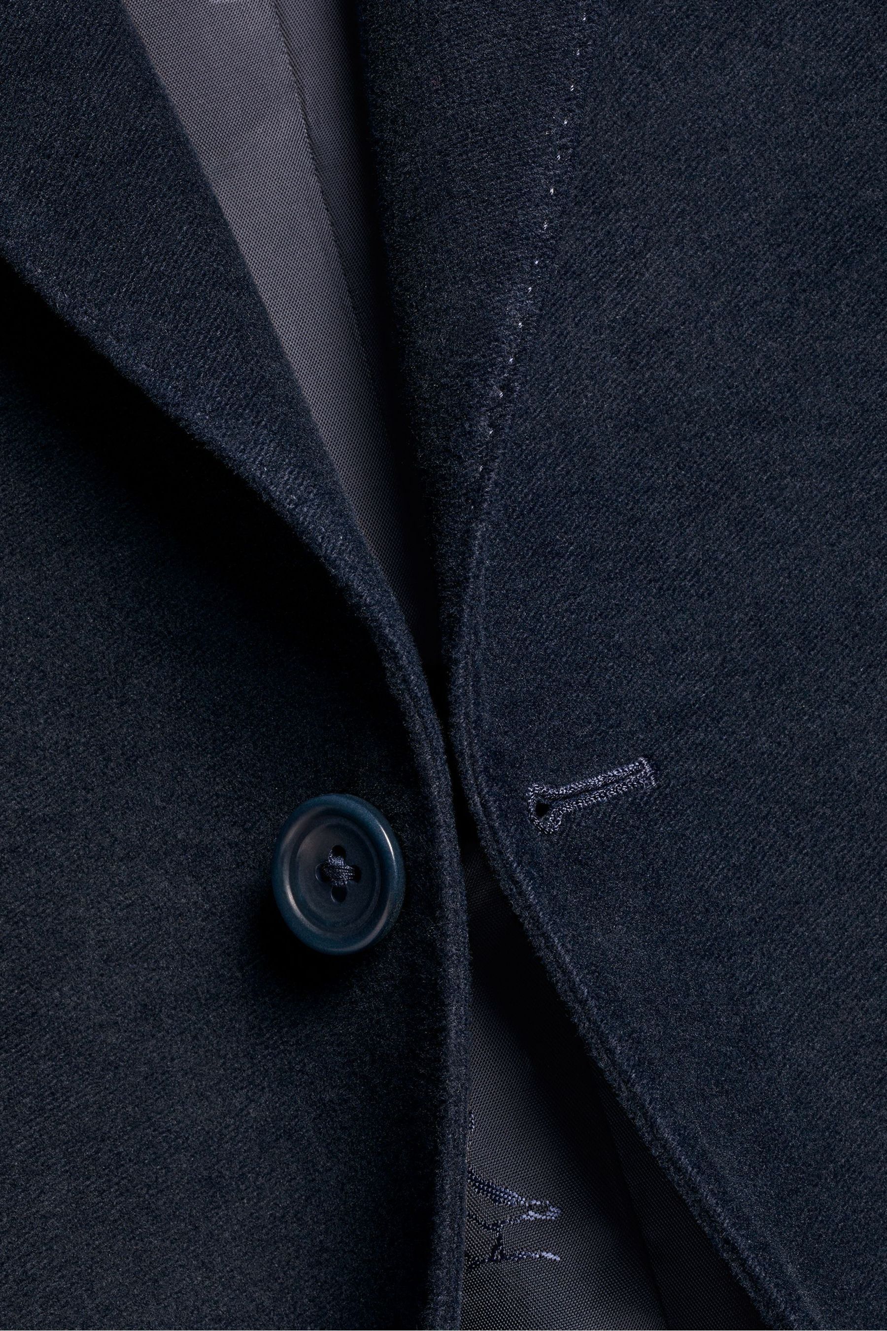 Buy Charles Tyrwhitt Blue Italian Moleskin Classic Fit Jacket from Next Luxembourg