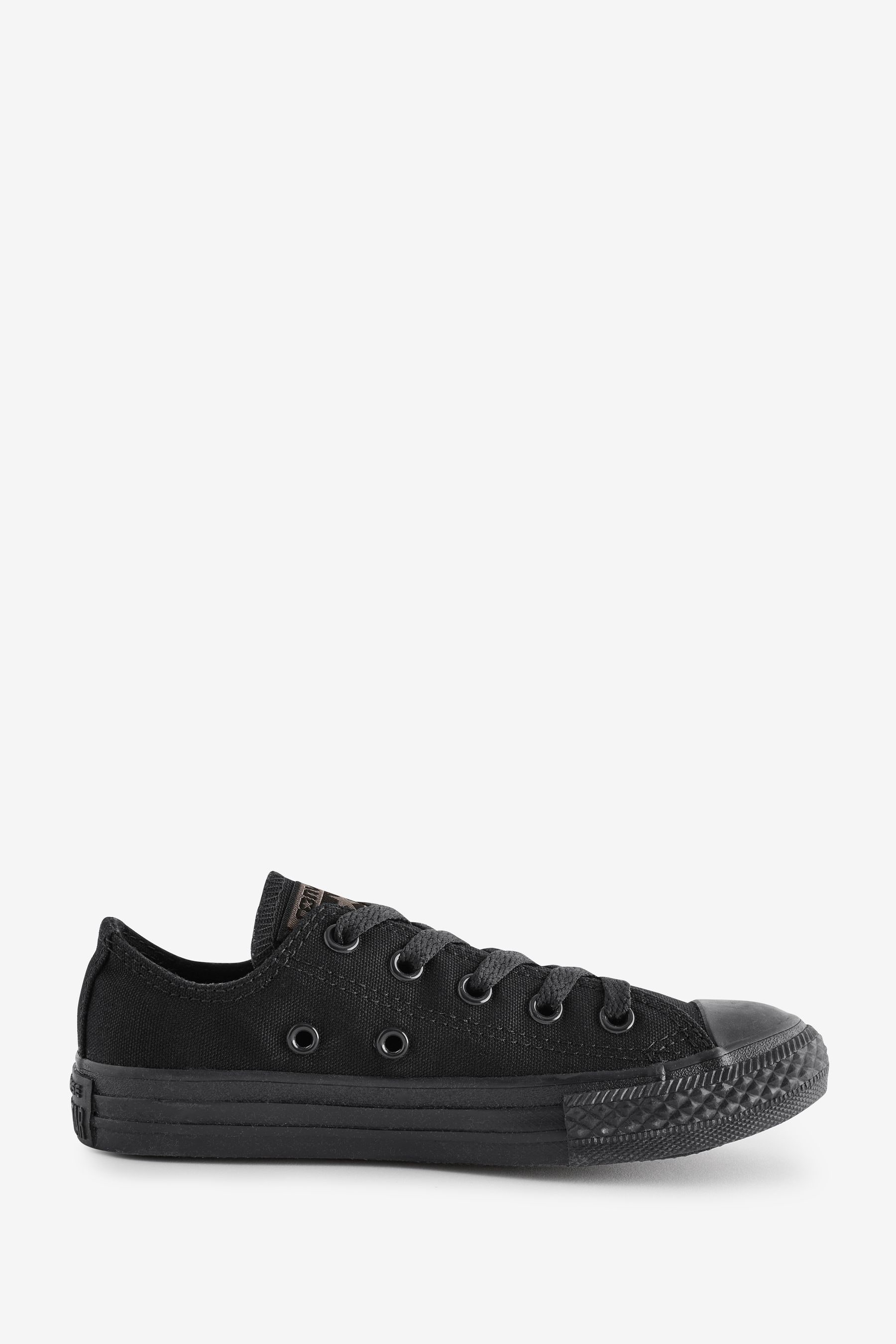 Black converse trainers size 4 top