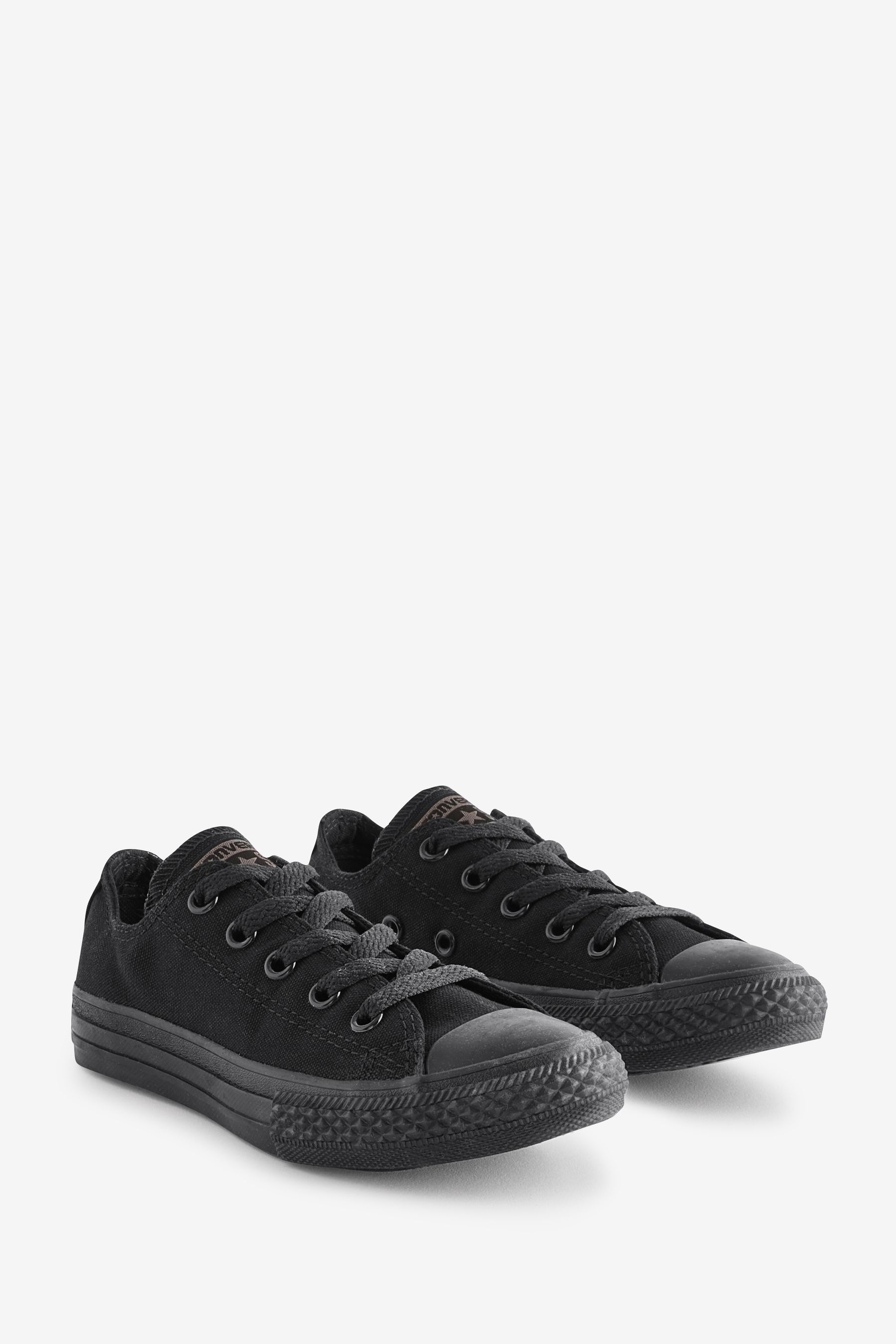 Buy Converse Black Chuck Taylor All Star Ox Junior Trainers from