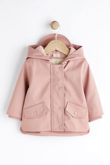 Pink Rubberised Baby Jacket (0mths-2yrs)