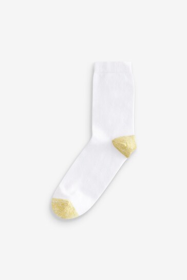 White Ankle Socks 4 Pack