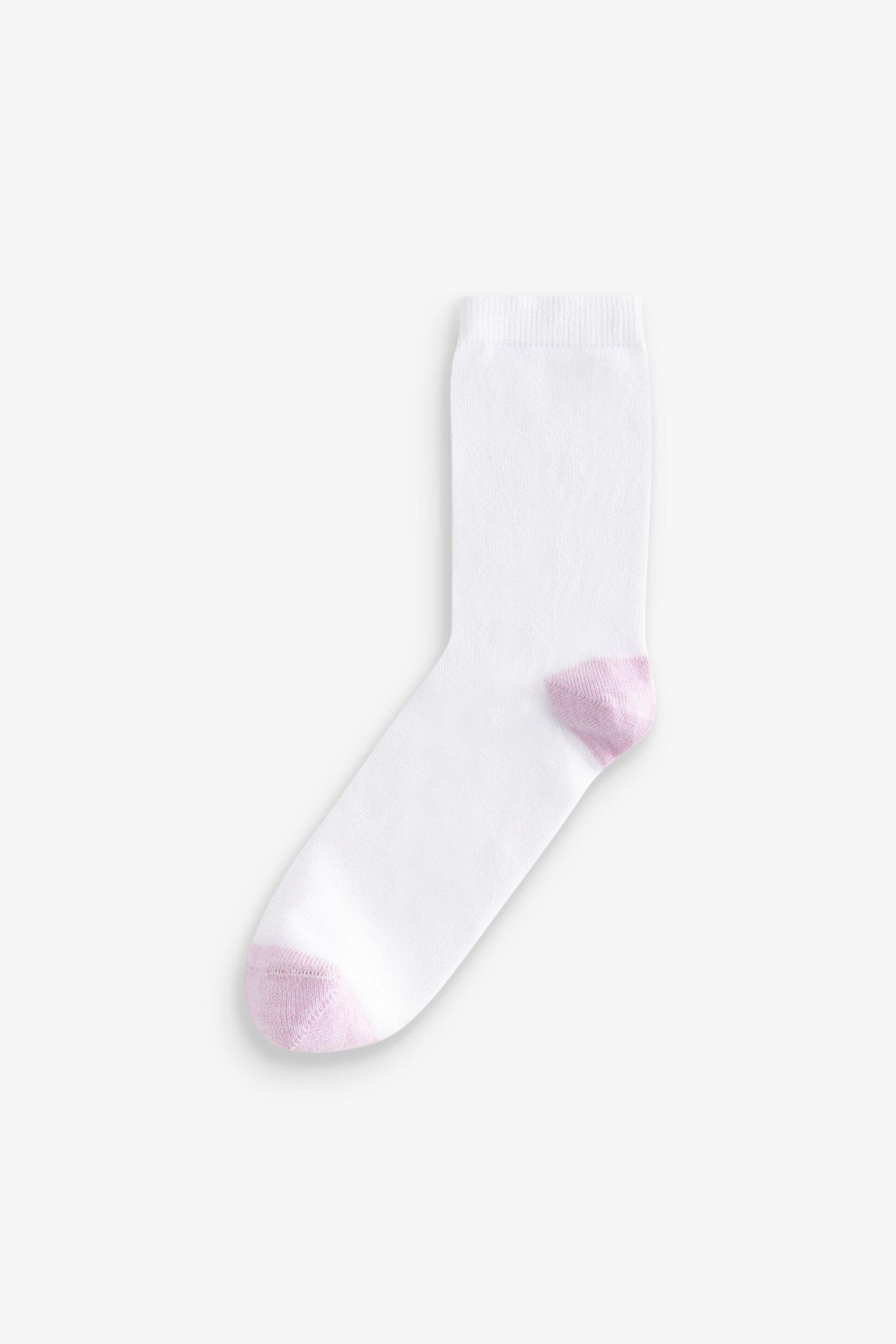 White Ankle Socks 4 Pack - Image 5 of 6
