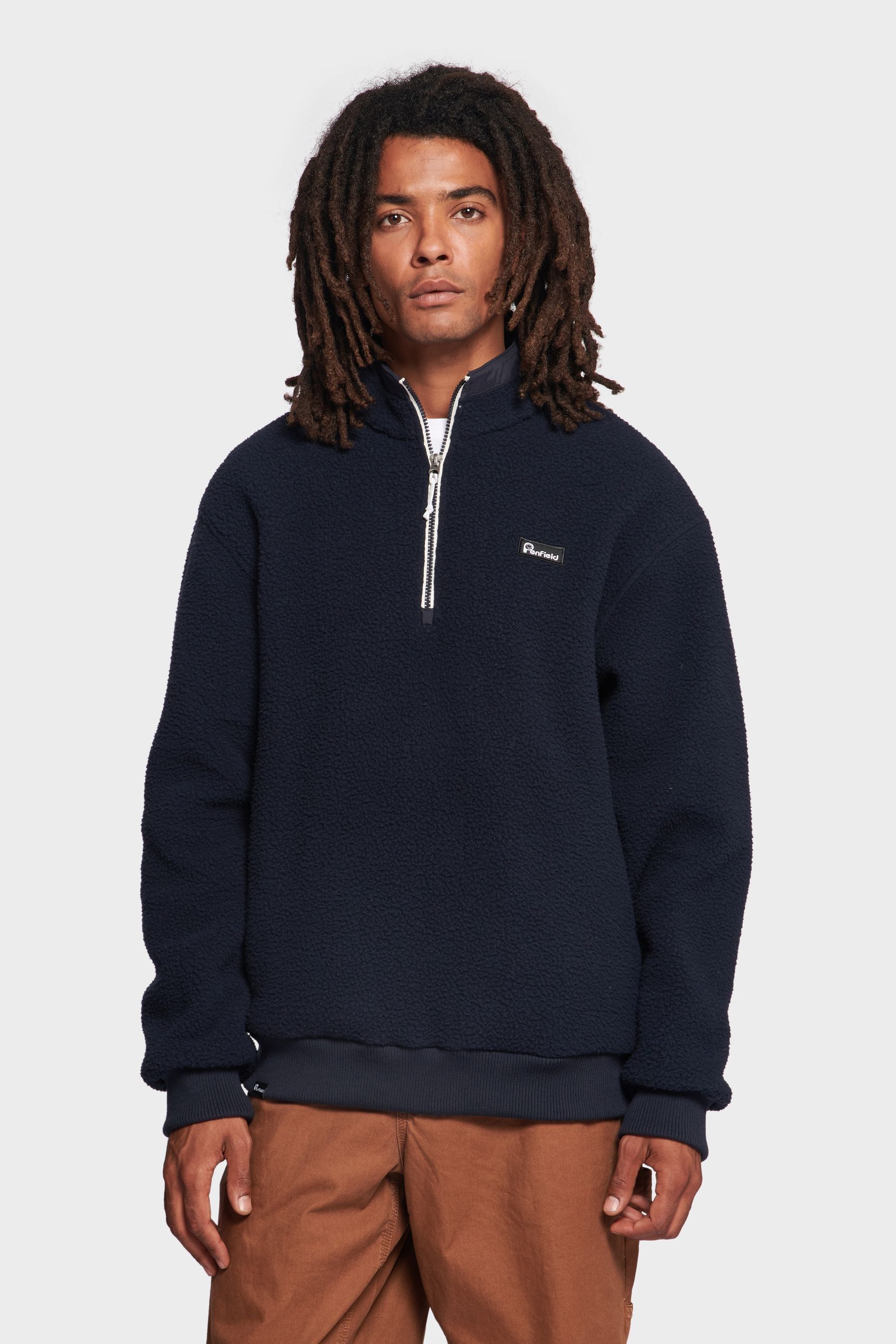 Mens funnel sales neck pullover
