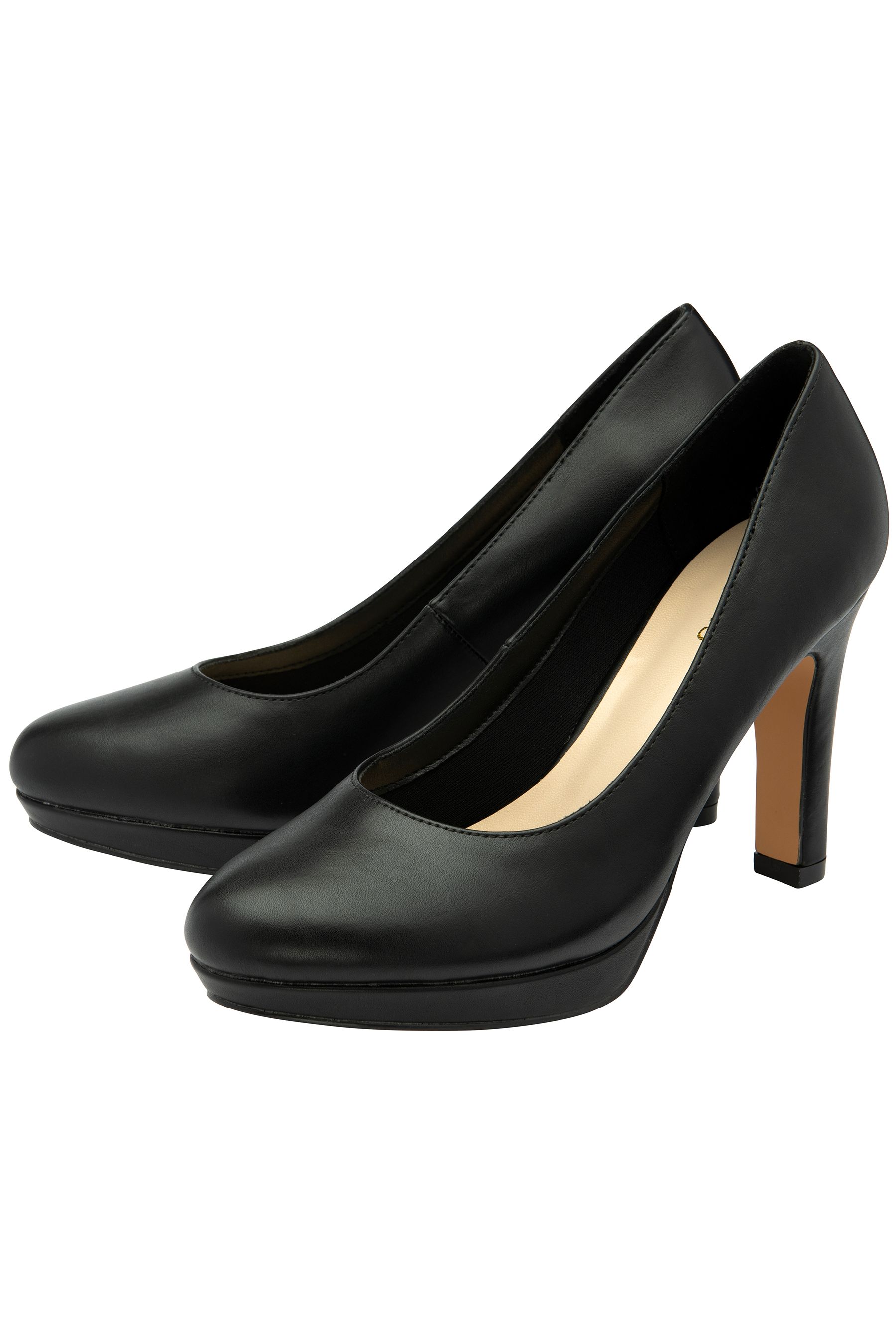 Buy Lotus Black Platform Court Shoes from the Next UK online shop
