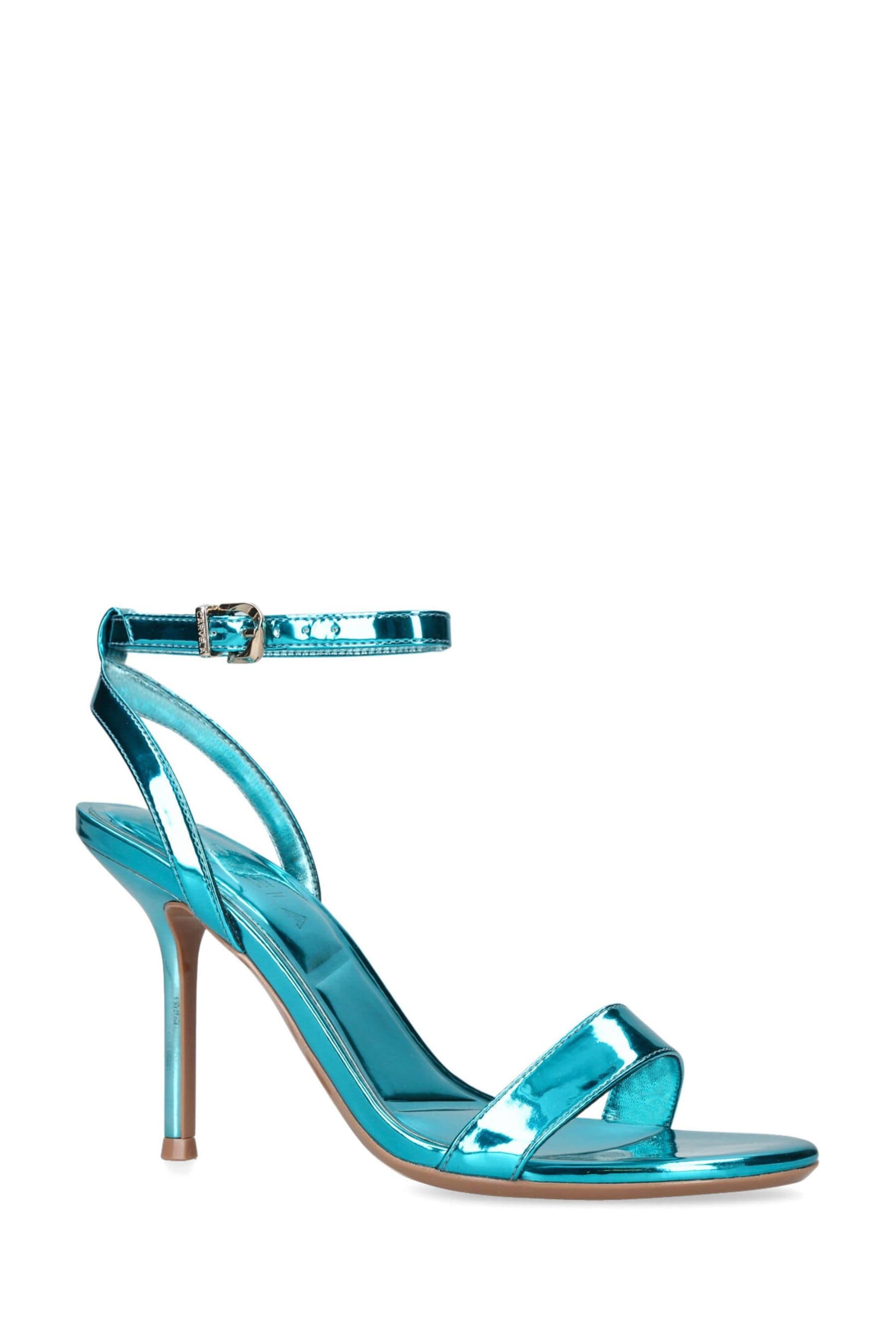 Carvela blue sandals clearance