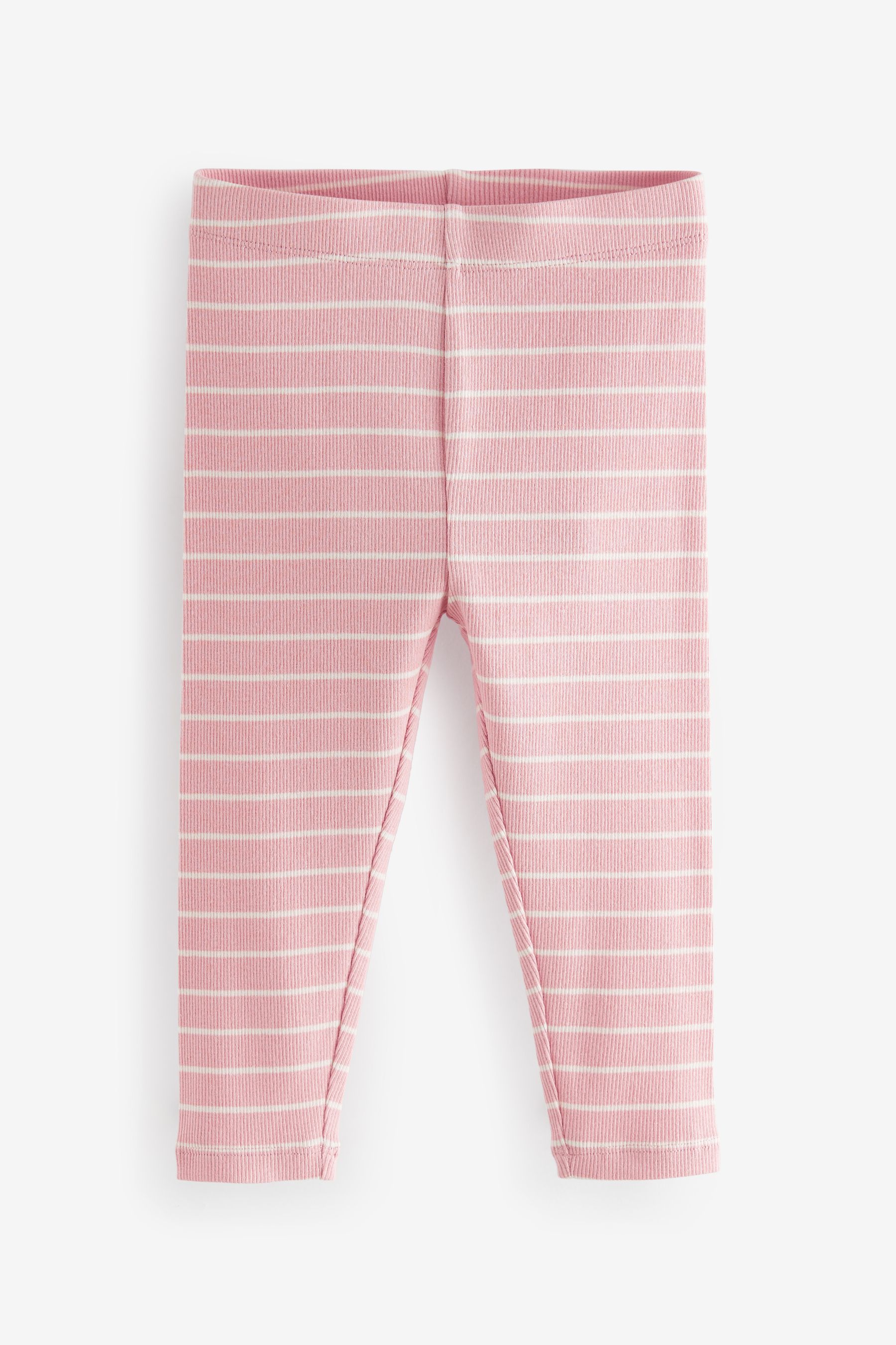 Buy Pink Ribbed Leggings 5 Pack 3mths 7yrs from the Next UK online shop