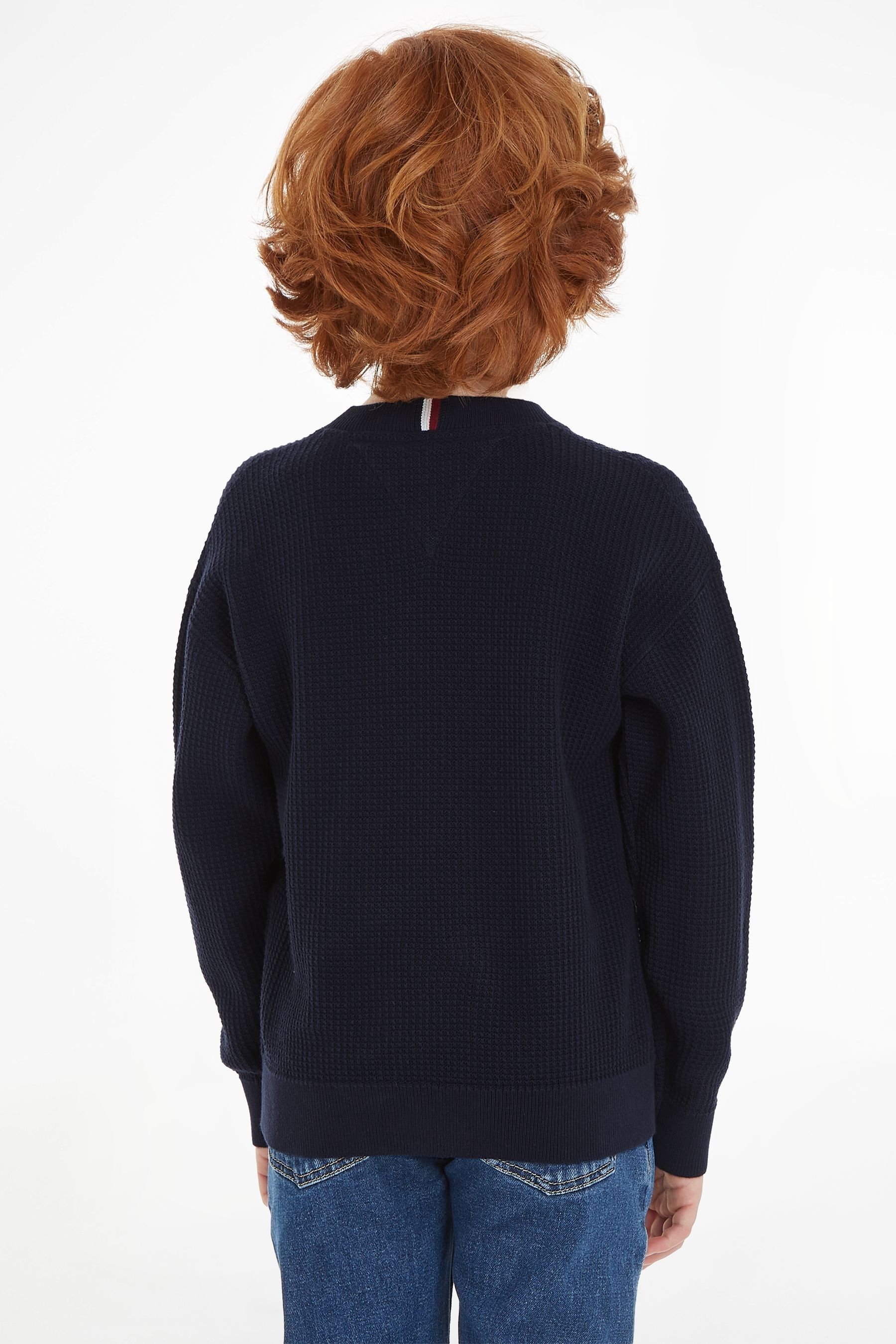 Tommy Hilfiger Kids Blue Essential Sweater