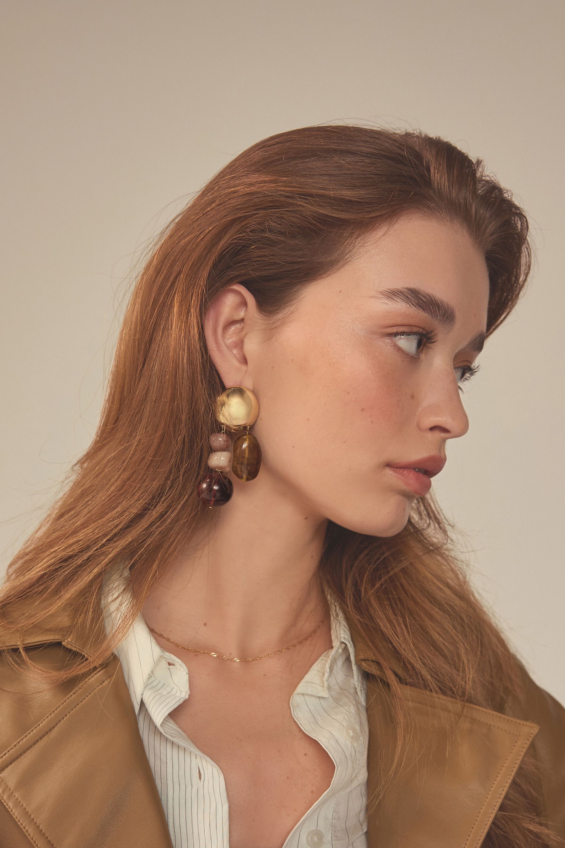 Chunky resin earrings store