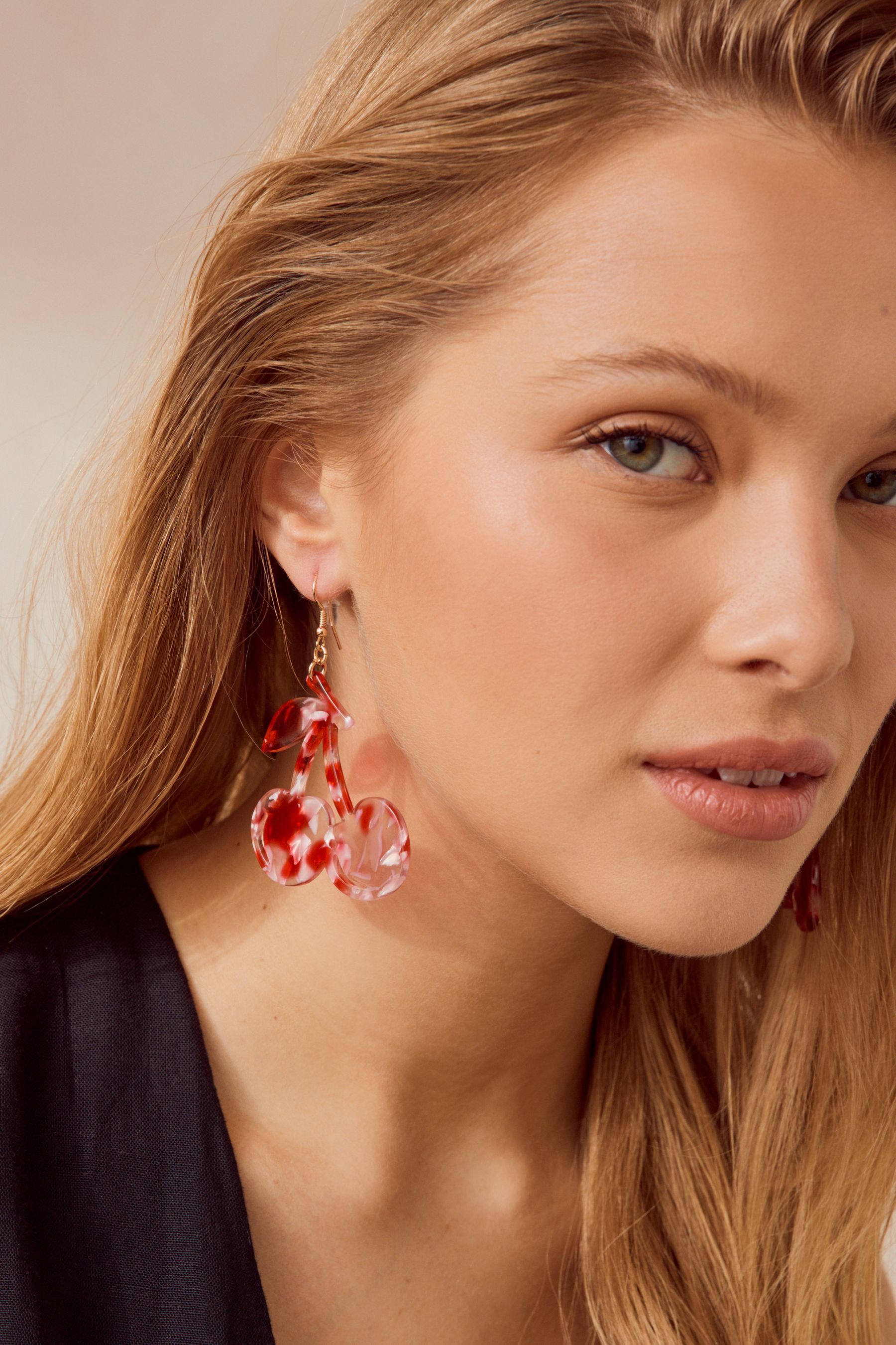 Red earrings next sales