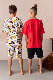 Pokémon Red/Black/White Short Pyjamas 2 Pack (3-14yrs) - Image 4 of 9