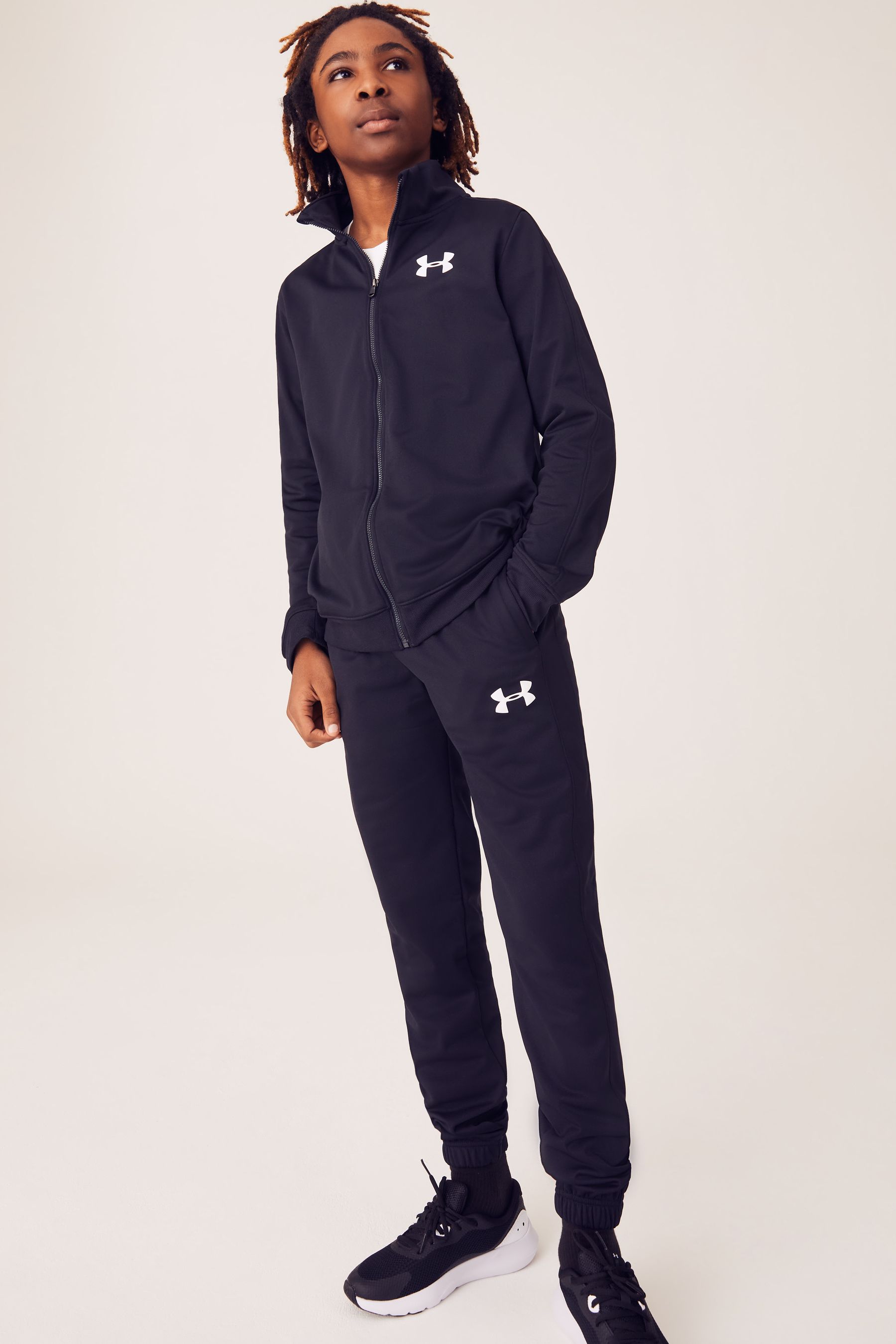 Under armour sales youth tracksuit