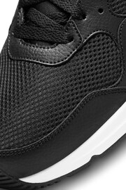 Nike Black/White Air Max SC Trainers - Image 9 of 10