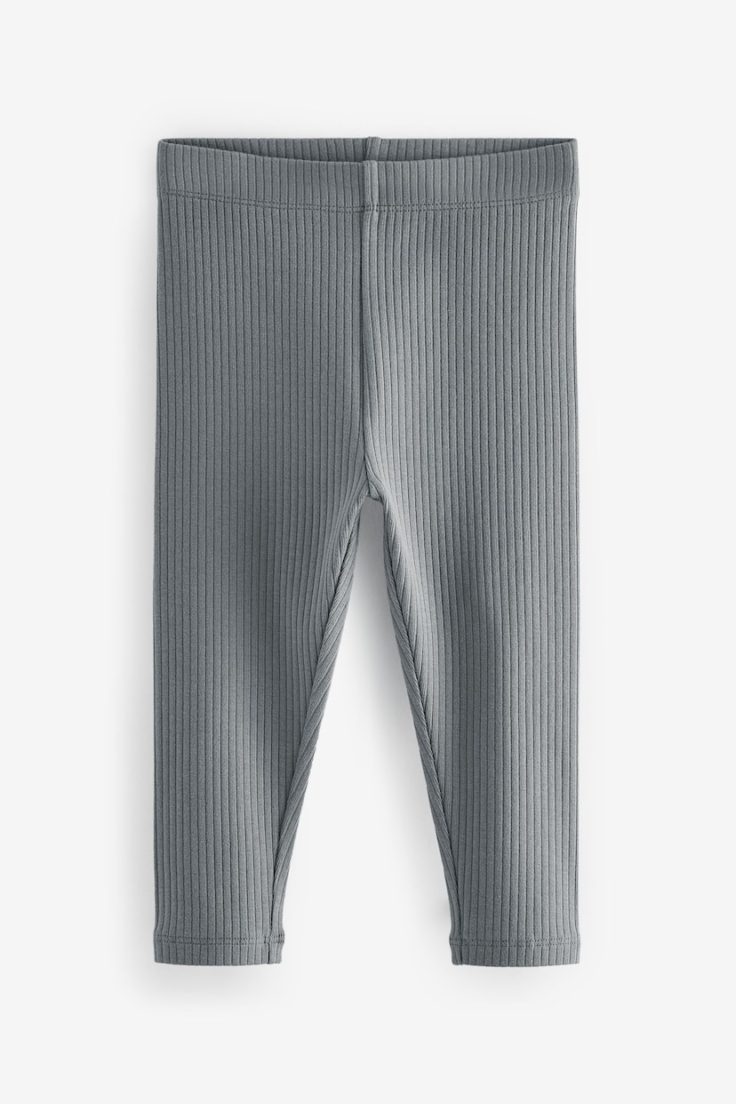 Neutral Printed Leggings 4 Pack (3mths-7yrs) - Image 4 of 7